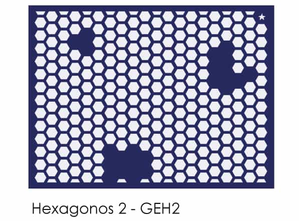 Plancha Hexágonos 2