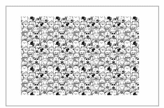 Animalitos 2 Negro - PTANIN2