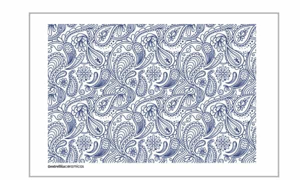 Arabescos Azul - PTARBA1