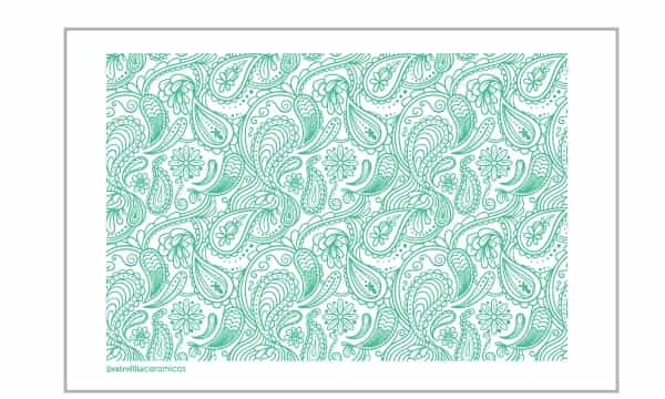 Arabescos Verde Manzana - PTARBVM1