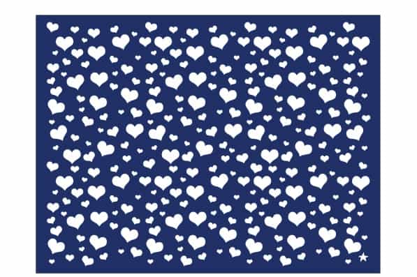 Plancha Corazones 2