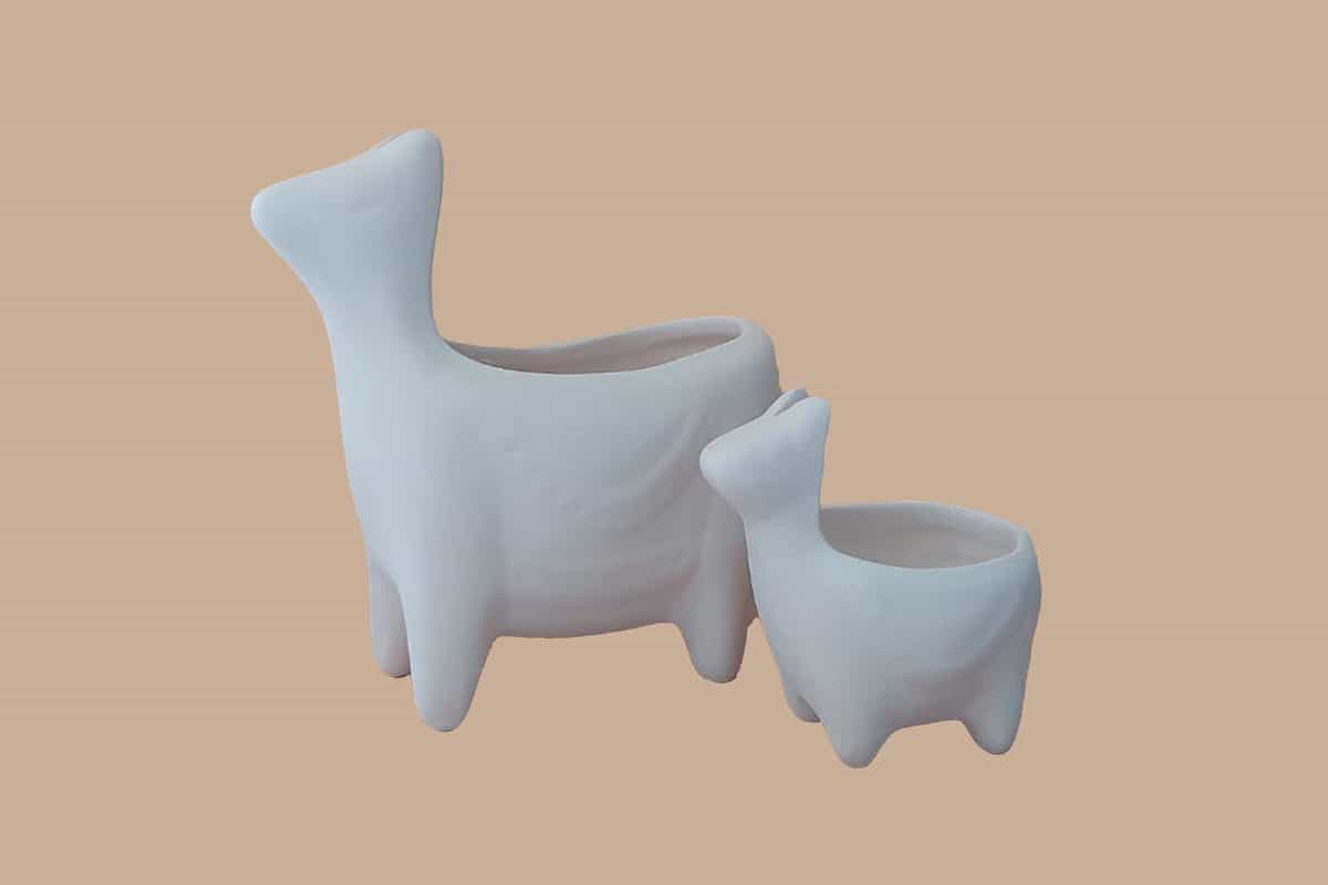 Maceta Llama Grande (M10)