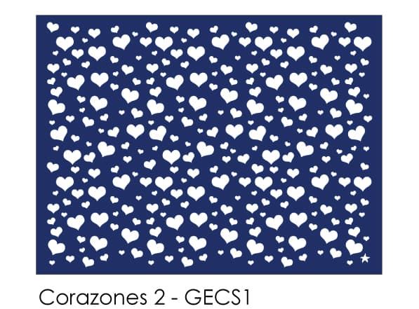 Plancha Corazones 2 - Imagen 1