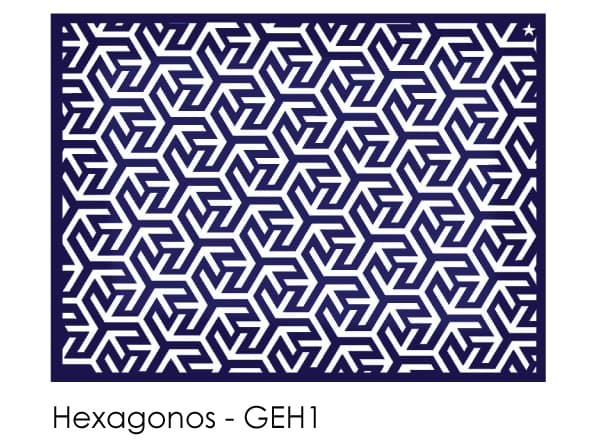 Plancha Hexágonos - Imagen 1