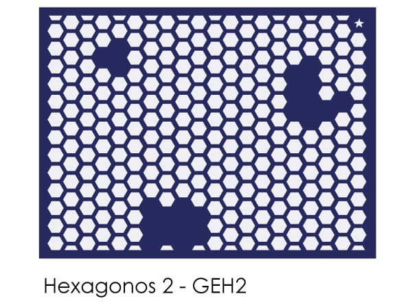 Plancha Hexágonos 2 - Imagen 1