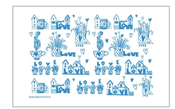 Love Turquesa - PTLVT1 - Imagen 1