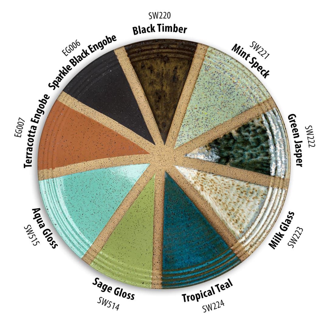 EG006P - Sparkle Black Engobe - Pint - Imagen 5