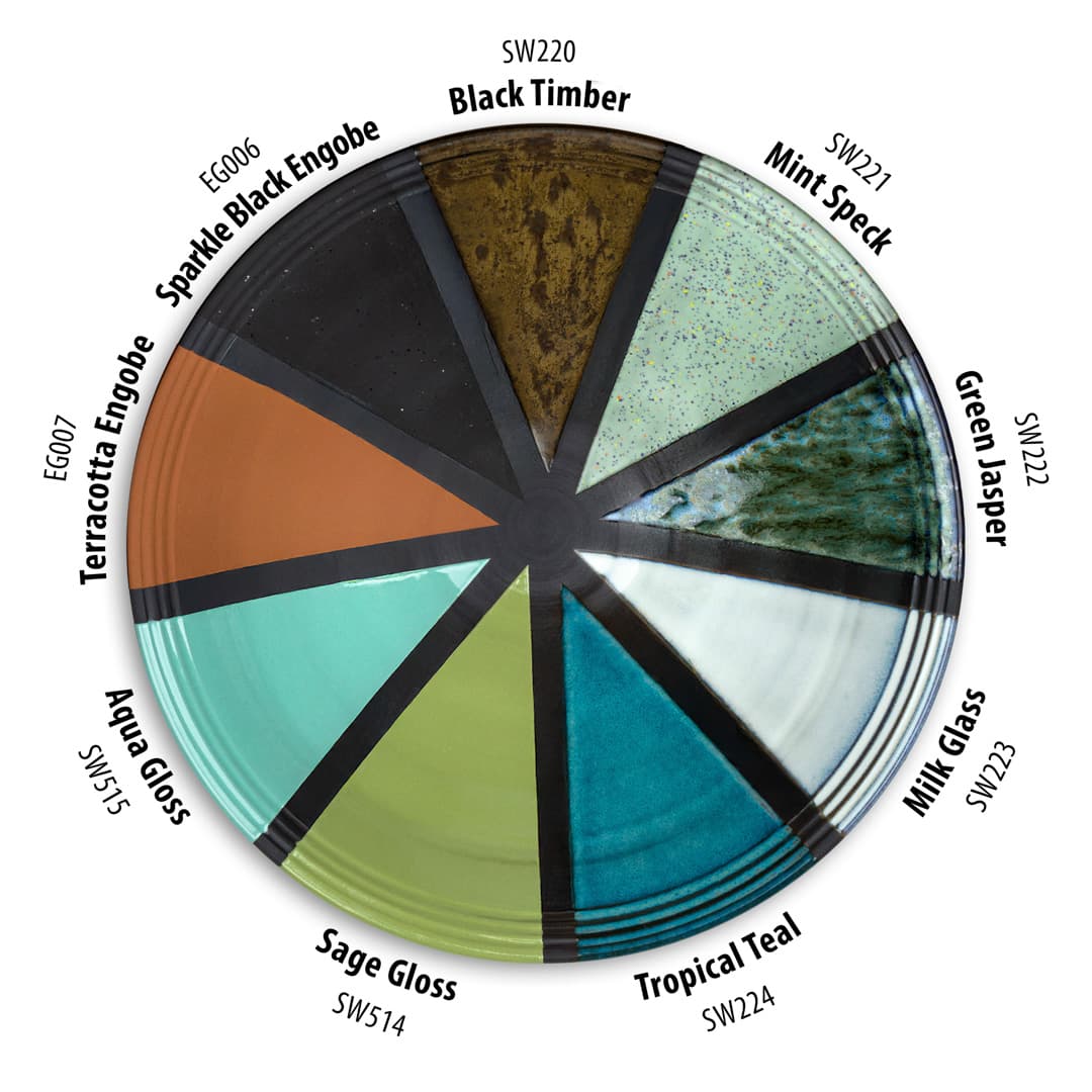 EG006P - Sparkle Black Engobe - Pint - Imagen 8