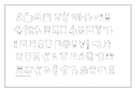 Animalitos Grises - PTANIG1 - Imagen 1