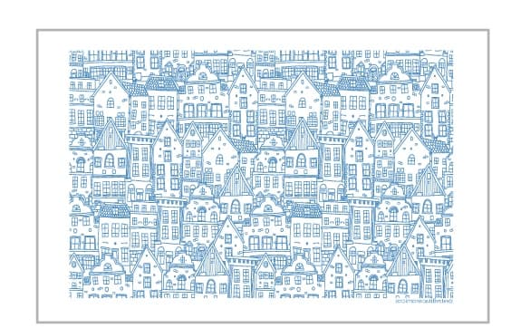 Casitas Azul Celeste - PTCASAC1 - Imagen 1