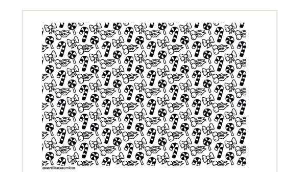 Chupetines Navidad Negro - PTCHNVN1 - Imagen 1