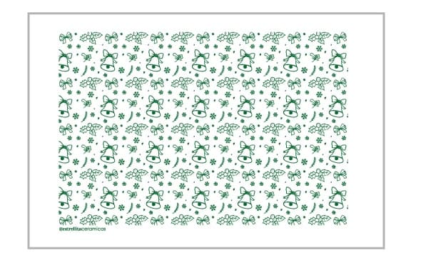 Campanas Navidad Verde - PTCNVV1 - Imagen 1