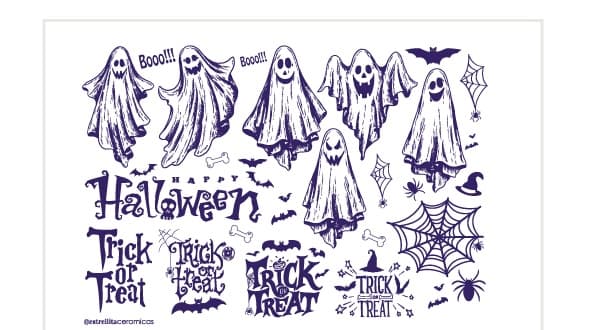 Halloween Morado - PTHWM1 - Imagen 1