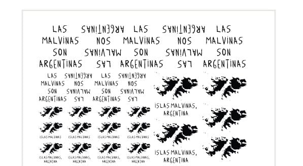 Malvinas Argentinas Negro - PTMAN1 - Imagen 1