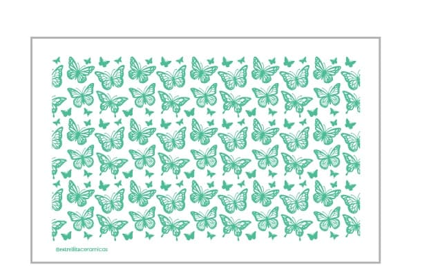 Mariposas Verde Manzana - PTMRPVM1 - Imagen 1
