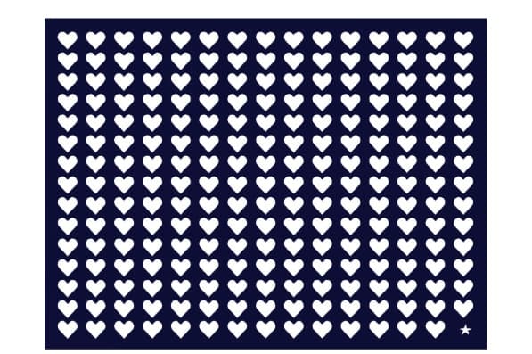 Plancha Corazones 1 - Imagen 1