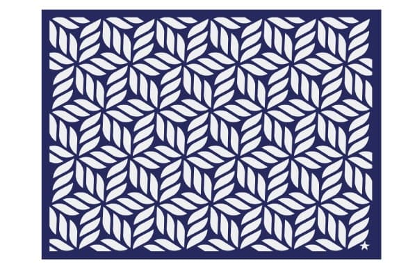 Plancha Flores Geométricas - Imagen 1