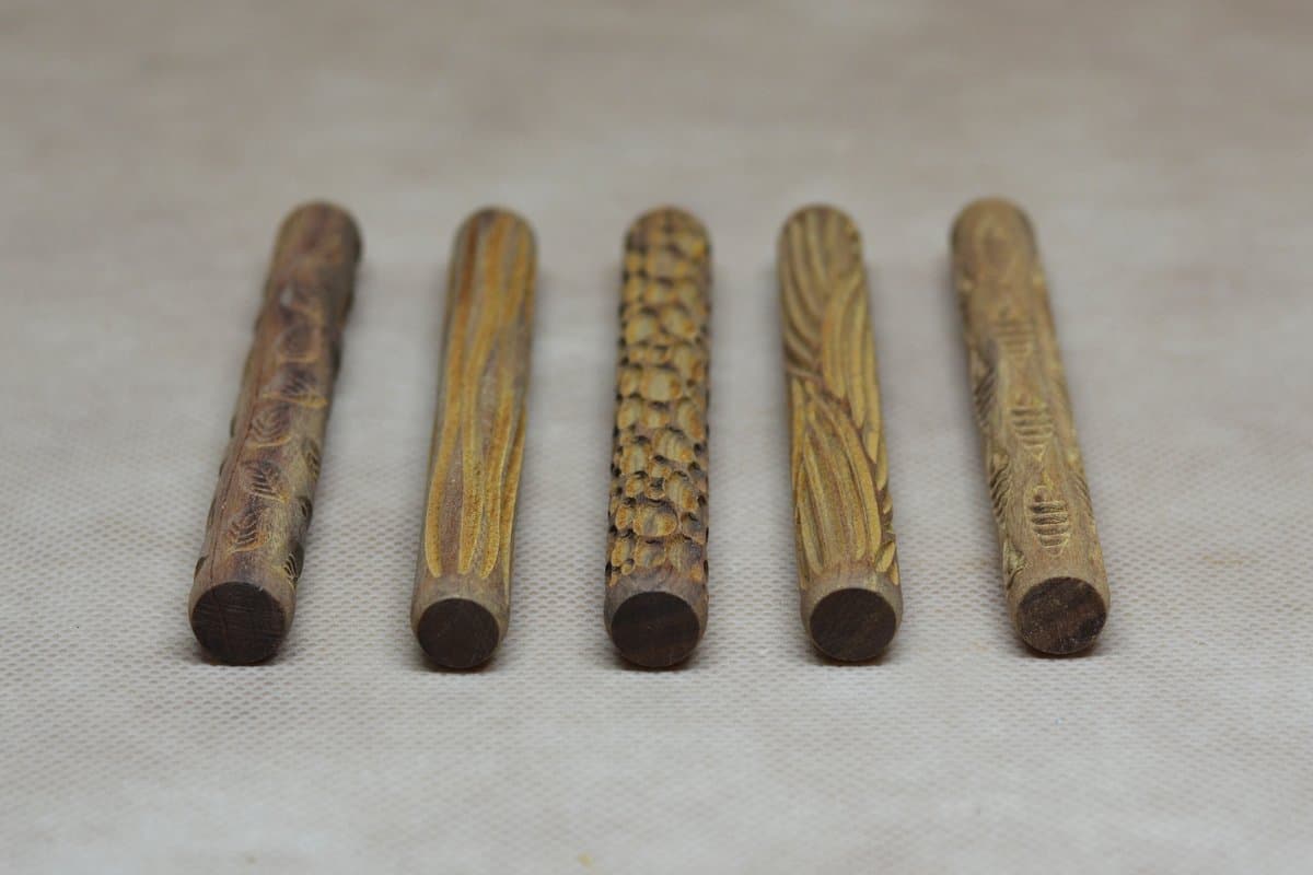 Rodillos de Madera Texturados - Imagen 1