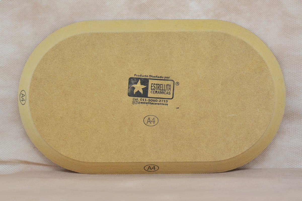 Rectangular Bombé A4 - Imagen 1