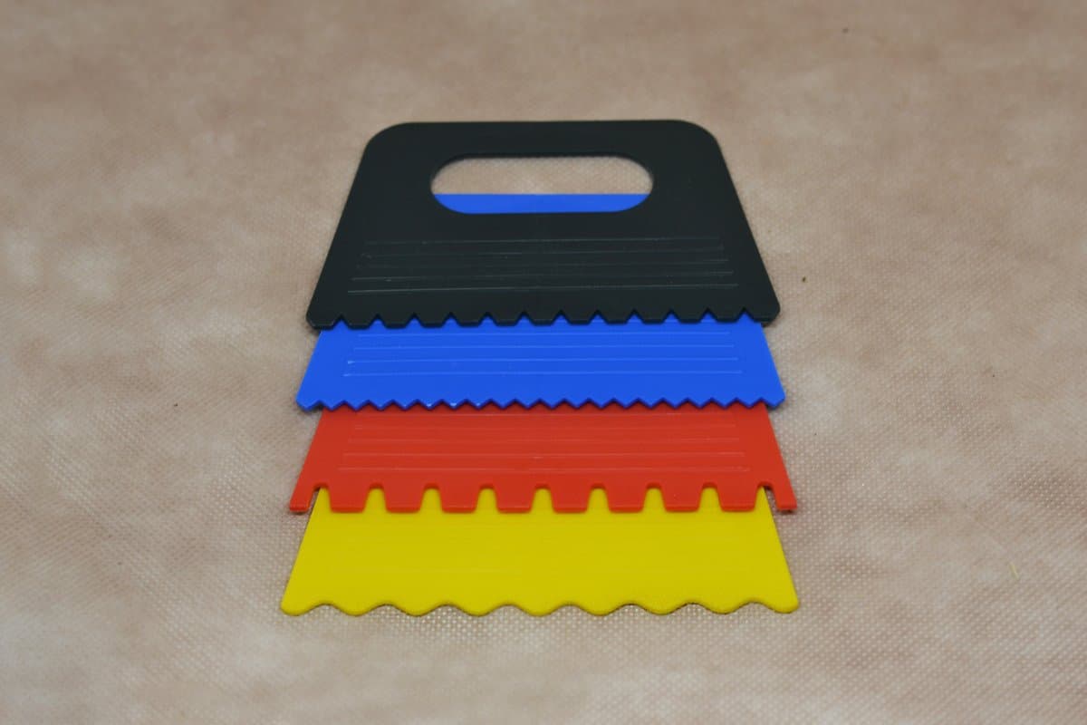 Set Lamas de Plástico Dentadas (TCA-068) - Imagen 1