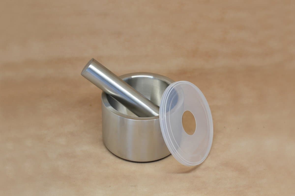 Mortero de Acero Inox. chico (TCA-099) - Imagen 3
