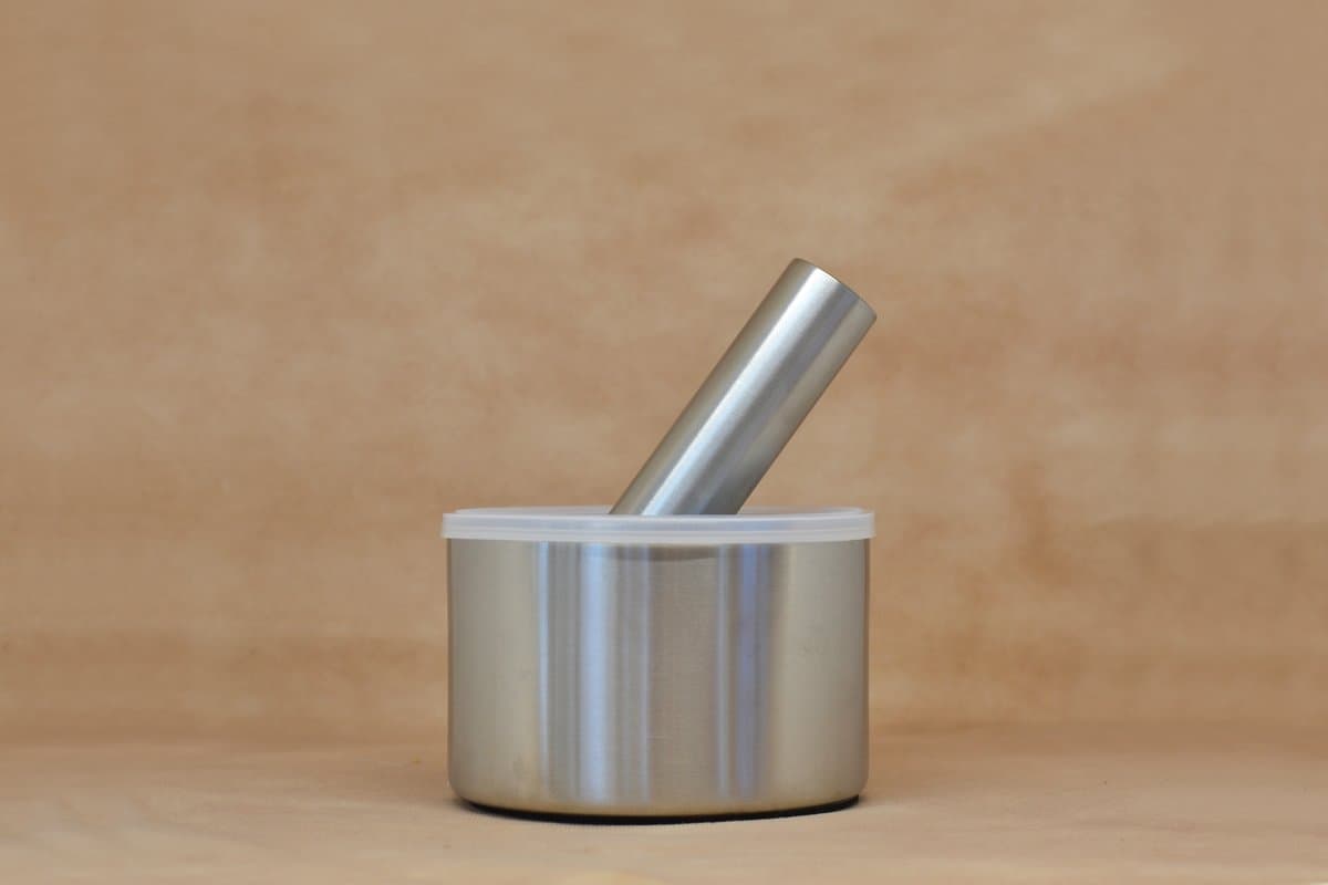 Mortero de Acero Inox. chico (TCA-099) - Imagen 2