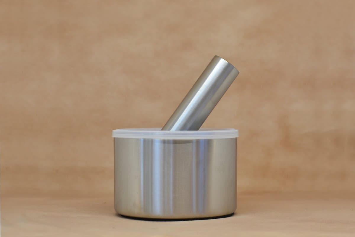 Mortero de Acero Inox Mediano (TCA-100) - Imagen 1