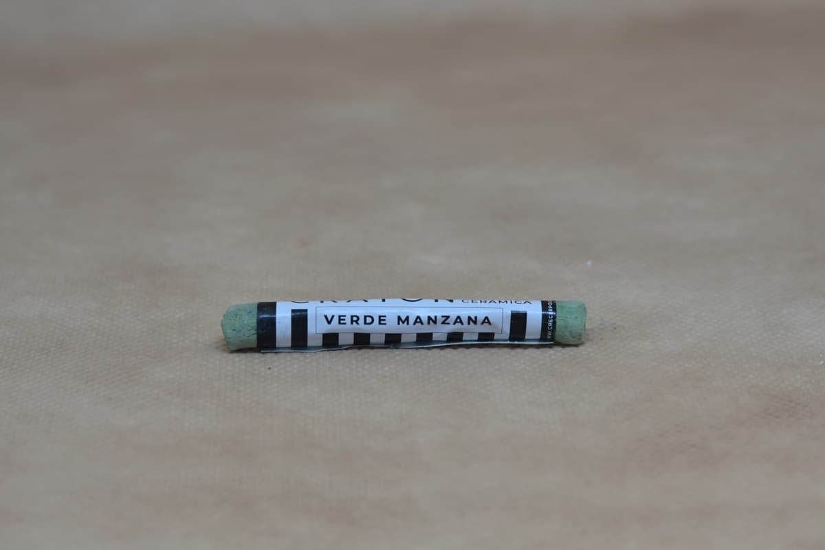 Crayones Cerámicos - Verde Manzana - Imagen 1
