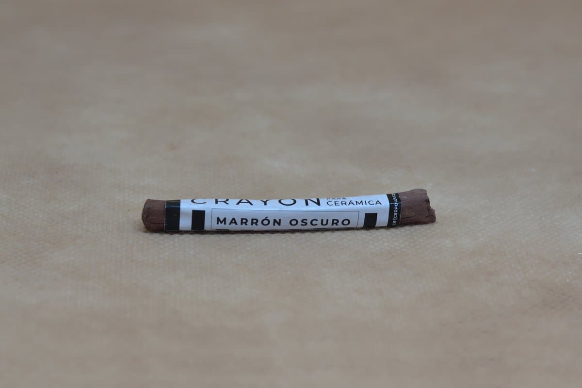 Crayones Cerámicos - Marrón Oscuro - Imagen 1