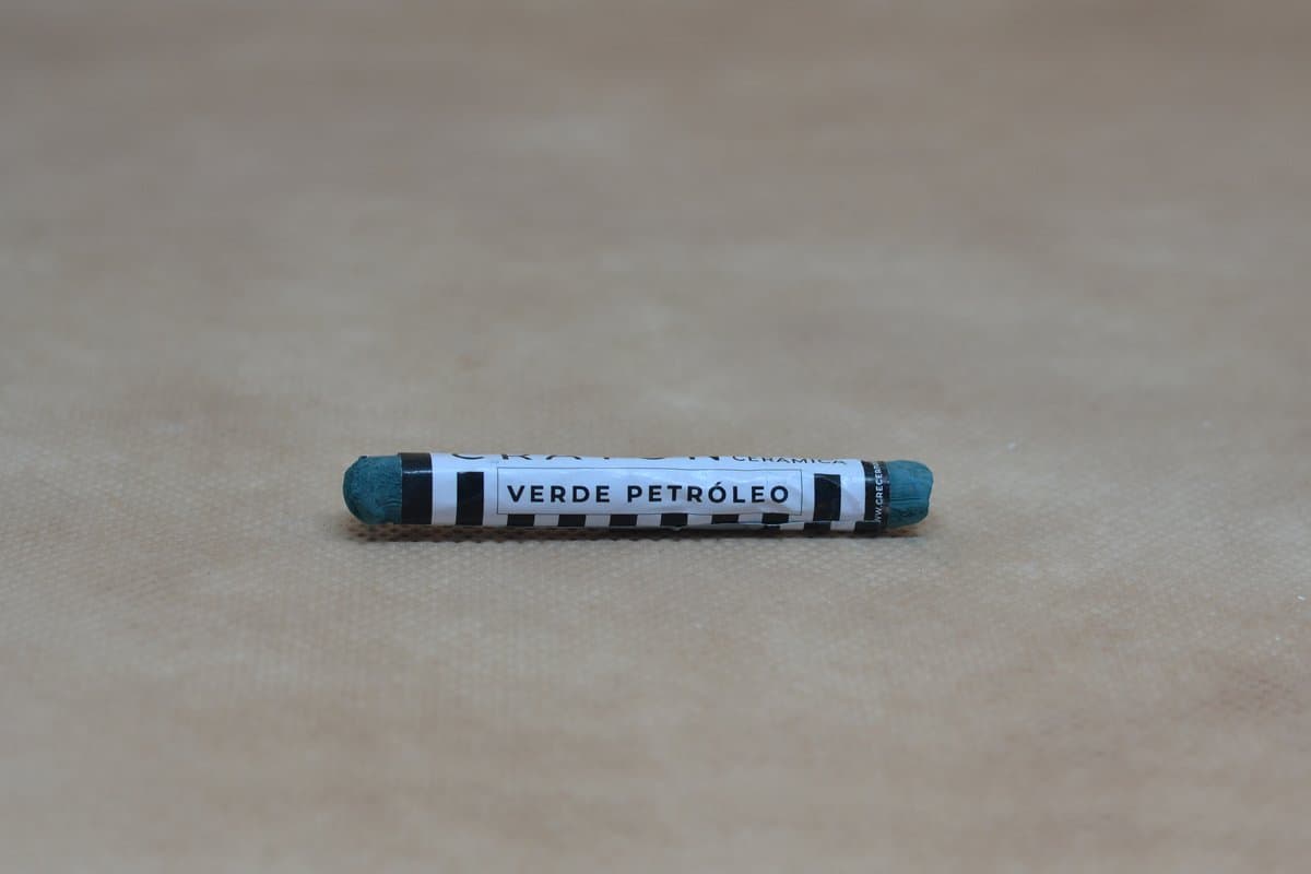 Crayones Cerámicos - Verde Petroleo - Imagen 1