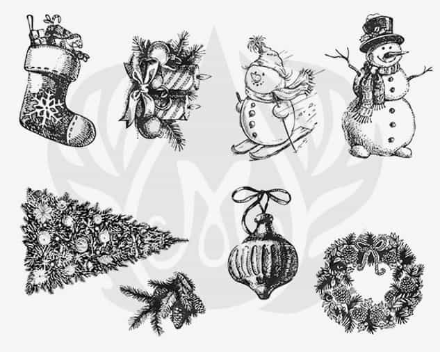DSS0106 - Designer Silkscreen Winter/Holiday