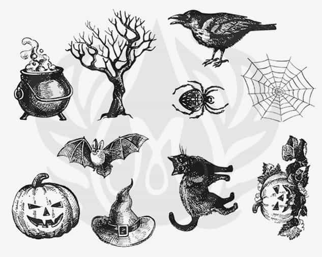 DSS0118 - Designer Silkscreen Halloween