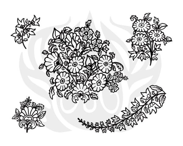 DSS0205 - Designer Silkscreen Bellfleur - Imagen 1