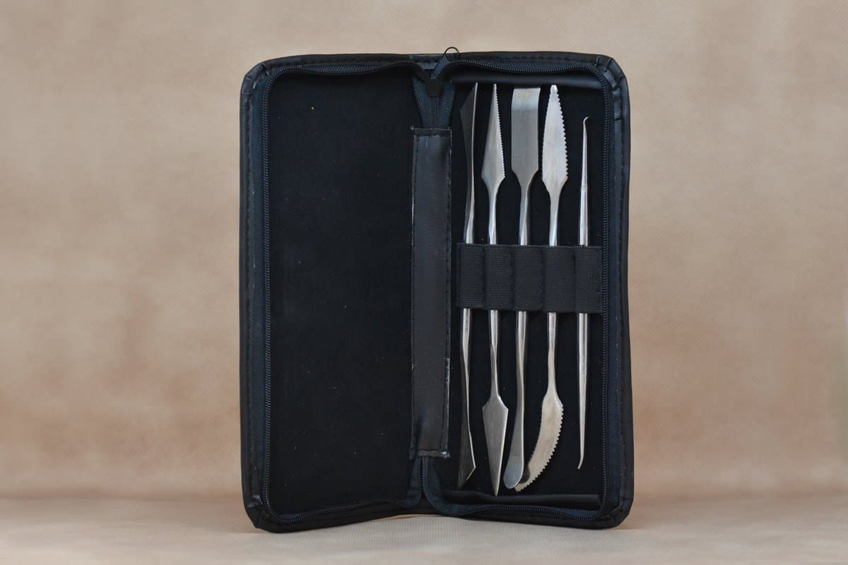 Juego de estecas de metal con Estuche (162) - Imagen 1