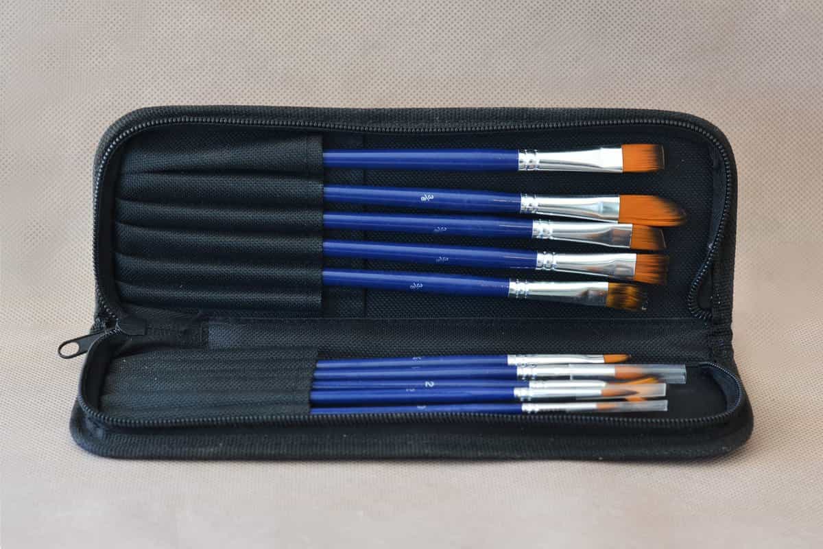 Set Pinceles con Estuche x 12 Un. (11292)